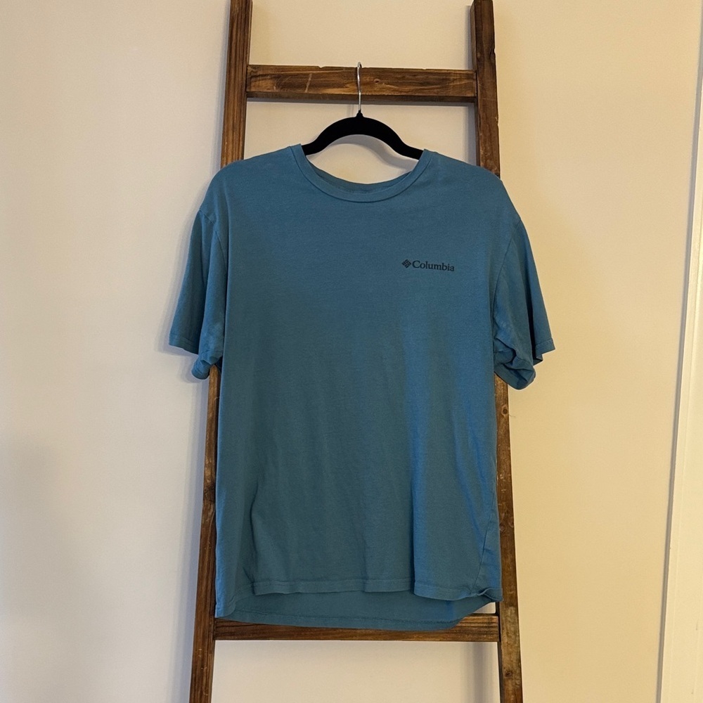 Columbia Men's Teal Short Sleeve Tee